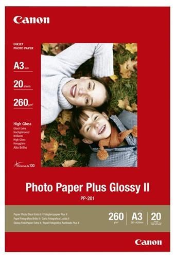 Canon fotopapír lesklý PP-201 A3, 20ks,275g/m