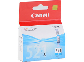 Canon CARTRIDGE CLI-521C azurová pro MP-980, PIXMA iP3600,4600,4700, MP5x0, MP6x0, MP9x0, MX8x0 (505 str.)