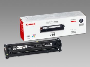 Canon TONER CRG-716BK černý pro i-Sensys LBP5050, LBP5050N, LBP5360, MF-8030Cn, MF-8040Cn, MF-8050Cn  (2 300 str.)