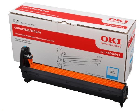 Oki Cyan obraz. válec do C810/830/801/821/MC860/861/851 (20 000 stránek)