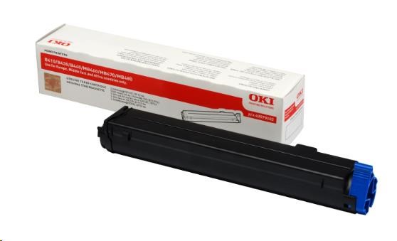 Oki Toner do B410/B430/B440/MB460/MB470/MB480 (3 500 stran)