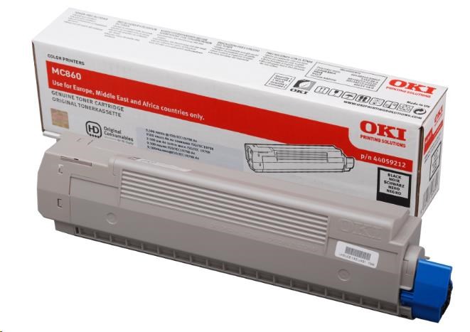 Oki Toner Černý do MC860 (9.500 stránek)