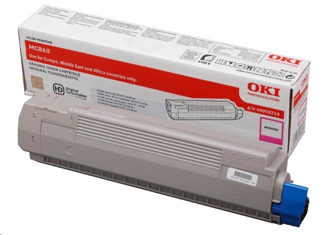 Oki Toner Magenta do MC860 (10.000 stránek)