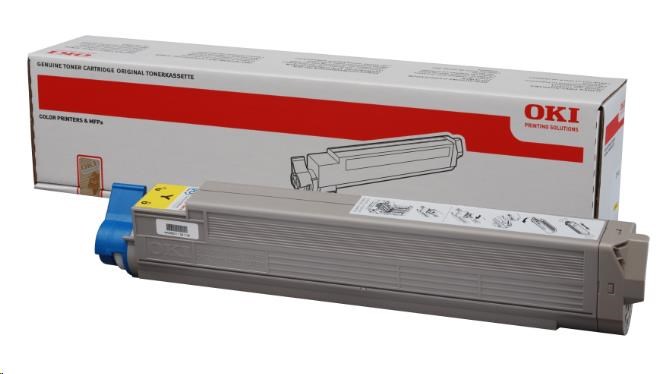 Oki Toner Žlutý do C910 (15 000 stránek)