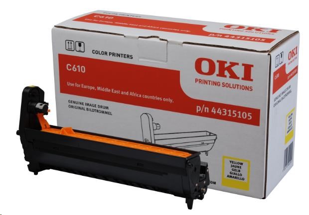 Oki Obraz. válec pro žlutý toner do C610 (20 000 stránek)