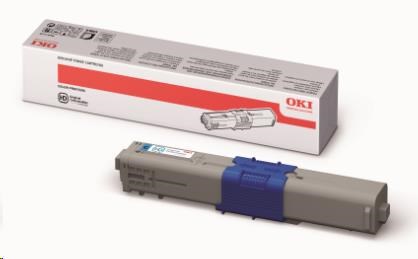 Oki Cyan toner do C310/330/331/510/511/530/531/MC351/352/361/362/561/562 (2 000 stránek)