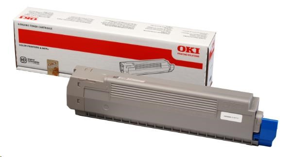 Oki Černý toner do C801/C821 (7 000 stránek)