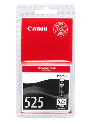 Canon CARTRIDGE PGI-525BK černá pro Pixma IP4850, IP4950, IX6550, MG5x50,MG6150, MG6250, MG8X50 (340 str.)