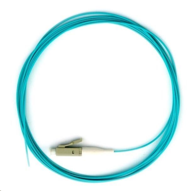 Pigtail MM 50/125, OM3, konektor LC, LS0H, 1m