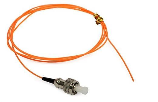 Pigtail MM 62,5/125, OM1, konektor ST, LS0H, 1m