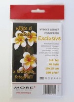 ARMOR MORE Fotopapír Exclusive 260g,10x15 / glossy,20 listů, photo 10x15cm