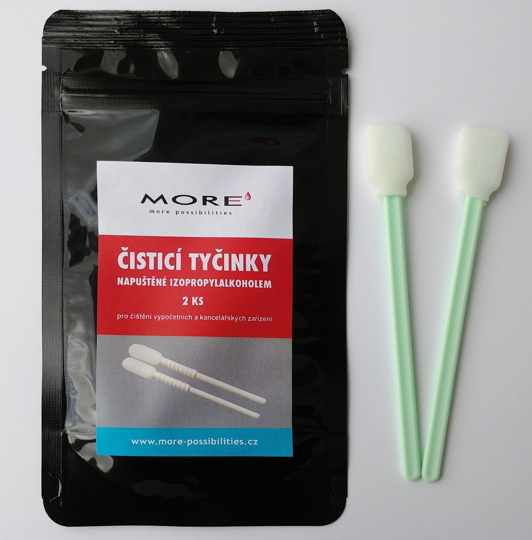ARMOR Čisticí tyčinky napuštěné Izopropylalkoholem, 2 ks