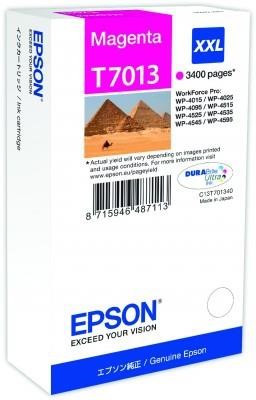 EPSON Ink bar WorkForce-4000/4500 - Magenta XXL - (34,2 ml) (3.400 str.)