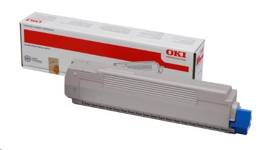 Oki Toner Žlutý do MC851/861 (7.300 stránek)