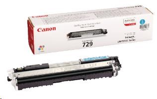 Canon TONER CRG-729C azurový pro i-Sensys LBP7010C , LBP7010C, LBP7018C (1 000 str.)