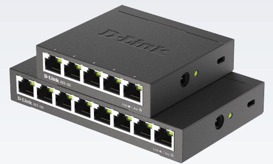 D-Link DGS-105 5-port Gigabit Metal Housing Desktop Switch