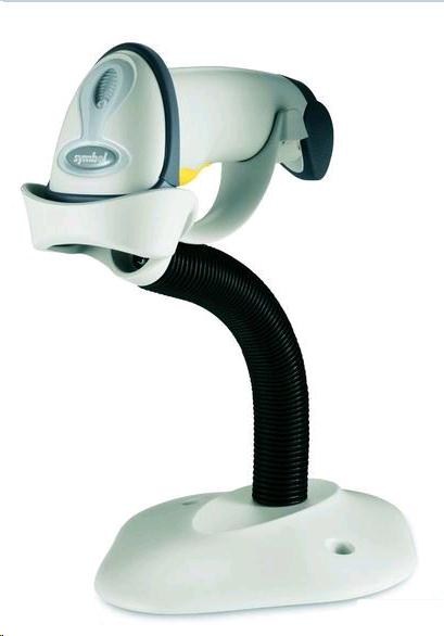 Zebra LS2208, čtečka čarového kódu, KIT, white, USB - HID
