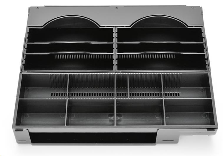 Virtuos plastový EURO pořadač na peníze pro C410/C420/C430, přihrádky na bankovky
