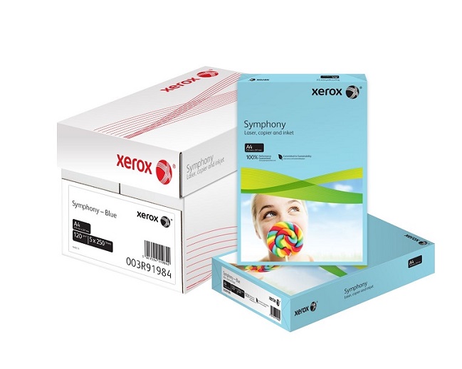 Xerox barevný papír (Modrá, 80g/500 listů, A4)