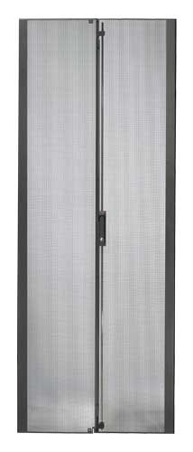APC NetShelter SX 42U 600mm Wide Perforated Split Doors Black