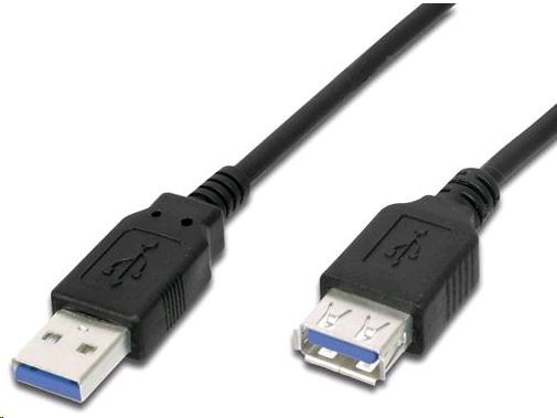 PremiumCord Prodlužovací kabel USB 3.0 Super-speed 5Gbps A-A, MF, 9pin, 2m
