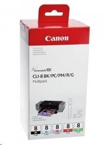 Canon CARTRIDGE CLI-8 BK/PC/PM/R/G MULTI-PACK pro MP500,510,520, MP600, MP800,810, MP970