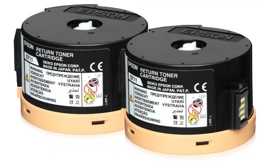 EPSON Toner return čer M200/MX200 - 2x2500 stran