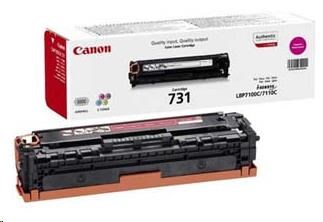 Canon TONER  CRG-731M purpurový pro i-SENSYS LBP7100Cn, LBP7110Cw, MF623Cn, MF628Cw, MF8230Cn, MF8280Cw (1 500 str.)