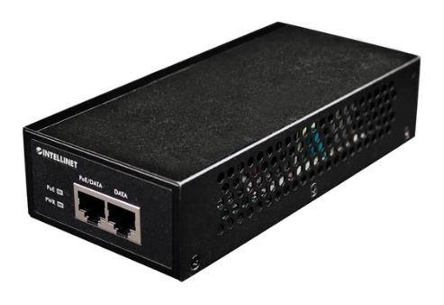 Intellinet 1-port PoE+ Gigabit Injector, 1x 30W, 802.3af/at