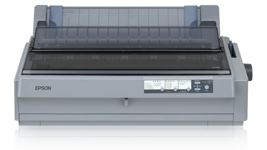 EPSON tiskárna jehličková LQ-2190N, A3, 24 jehel, 576 zn/s, 1+5 kopii, LPT, USB, NET