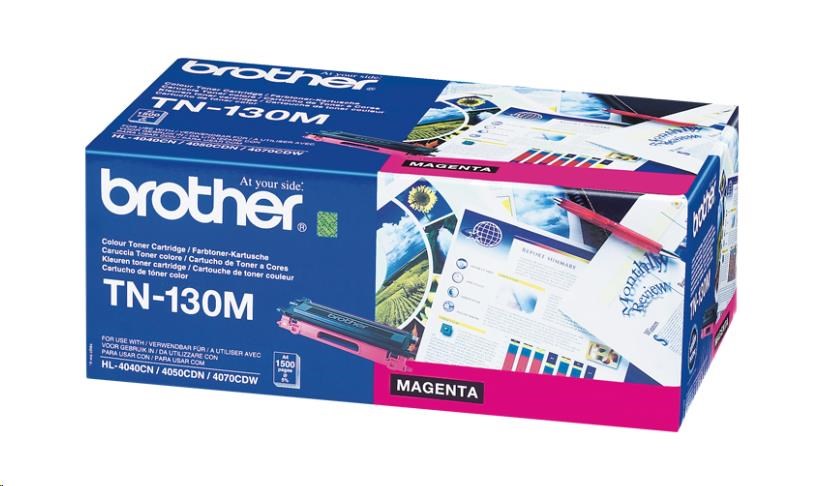 BROTHER Toner TN-130M purpurový pro HL-4040CN/4050DN/4070CW, DCP-9040C - cca 1500stran