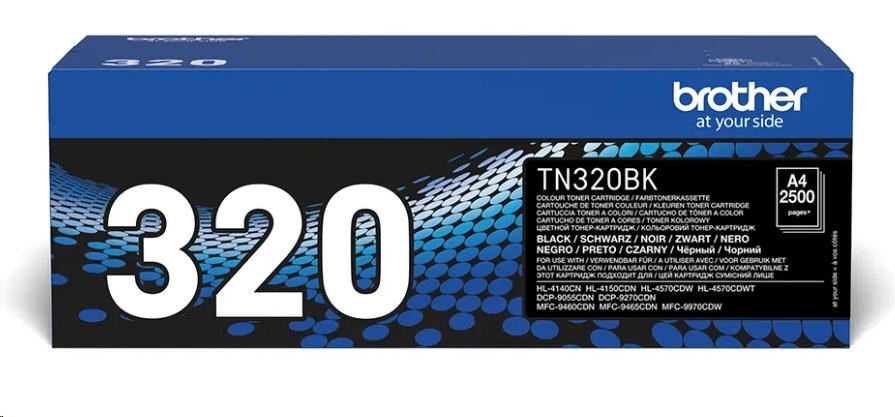 BROTHER Toner TN-320BK černá pro HL-4150CDN/HL4570CDW