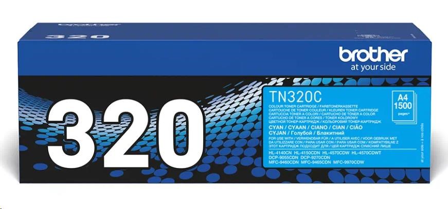 BROTHER Toner TN-320C azurová pro HL-4150CDN/HL4570CDW