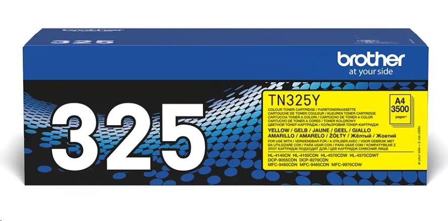 BROTHER Toner TN-325Y žlutá pro HL-4150CDN/HL4570CDW - cca 3500stran