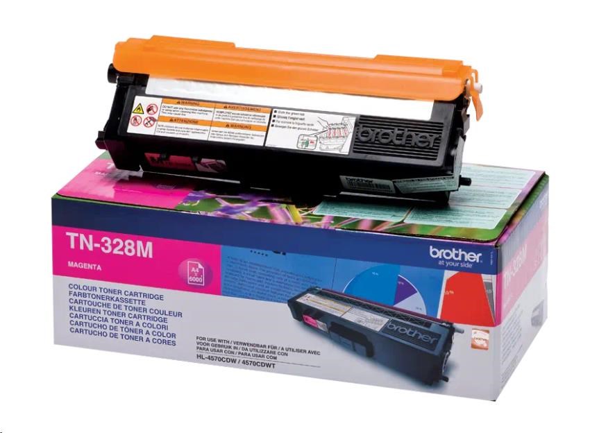BROTHER Toner TN-328M purpurový pro HL4570CDW
