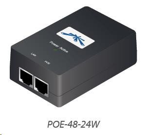 UBNT POE-48-24W [PoE adaptér 48V/0,5A (24W), vč. napájecího kabelu]