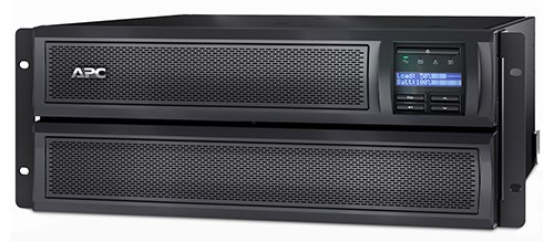 APC Smart-UPS X 3000VA Rack/Tower LCD 200-240V with Network Card, 4U (2700W) – LAN AP9641