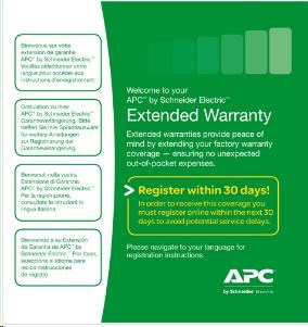 APC Service Pack 1 Year Warranty Extension for Accessories, AC-03 - obálka