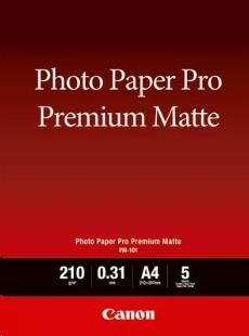 Canon fotopapír PREMIUM MATTE PM-101,  A4, 20ks, 210g/m