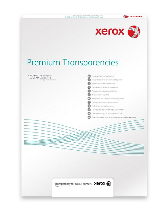 Xerox Papír Transparentní fólie - 100m SRA3 - podložený papír (200 listů, SRA3)