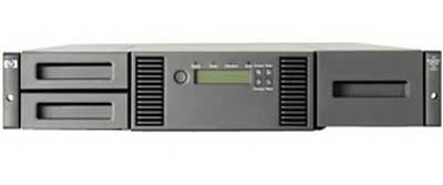 HPE StoreEver MSL2024 0-drive Tape Library