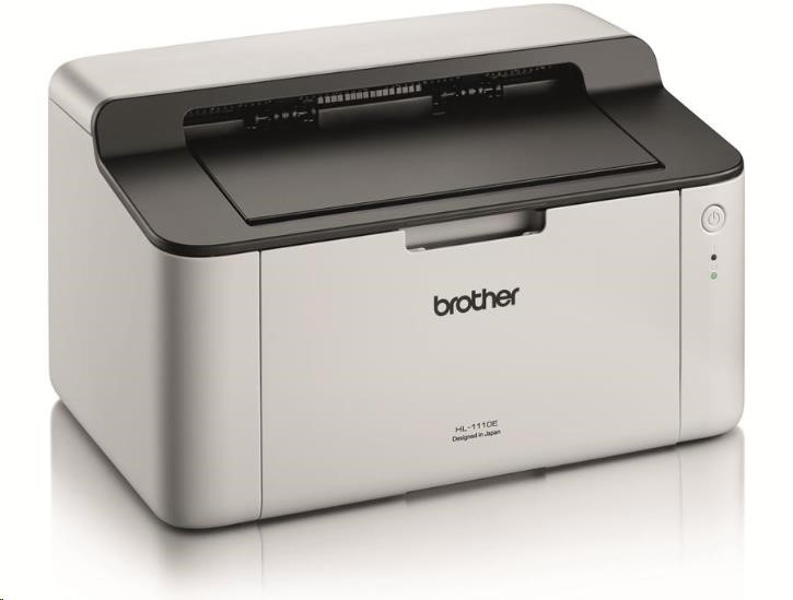 BROTHER tiskárna laserová mono HL-1110E - A4, 20ppm, 600x600, 1MB, GDI, USB 2.0, bílá