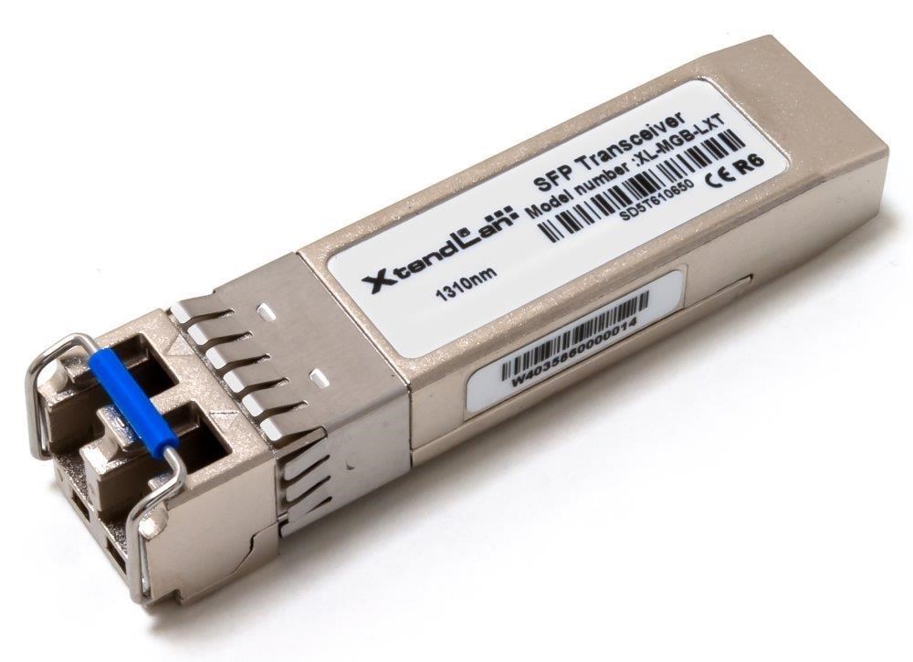 Průmyslový optický SFP modul SM/MM 1,25 Gb/s, LC, 20km, -40 až 85° (CISCO,DELL,Planet,ZyXEL,TP-LINK,UBNT,MikroTik komp.)