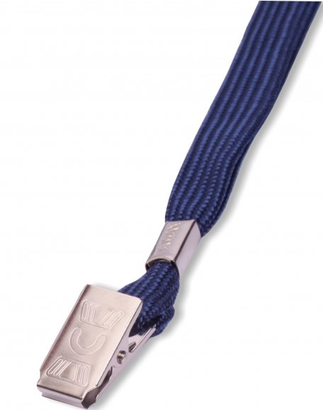 Šňůrka LILY s klipsem tmavě modrá