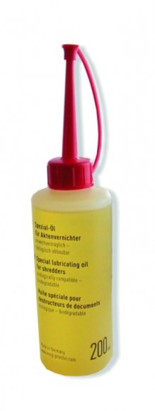 Olej pro skartovací stroje 200 ml
