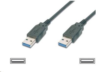 PREMIUMCORD Kabel USB 3.0 A-A propojovací 2m (M/M)*