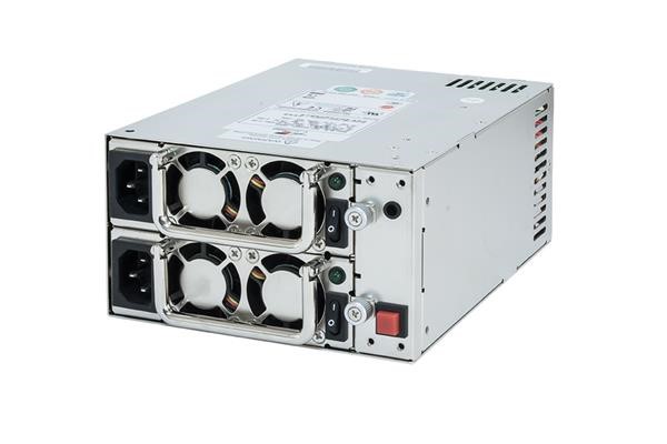 CHIEFTEC redundantní zdroj MRW-5600G, 2x600W, ATX-12V V.2.3, PS-2 type, PFC, 80+ Gold