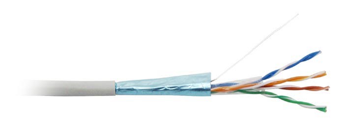 Planet FTP kabel, drát, 4pár, Cat 5e, Dca, balení 305m