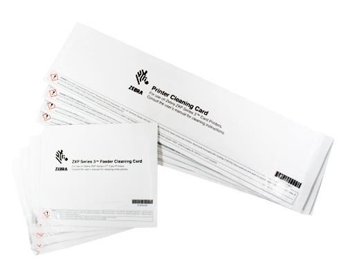 ZEBRA čisticí sada Zebra ZXP3, 4ks + 4ks karet