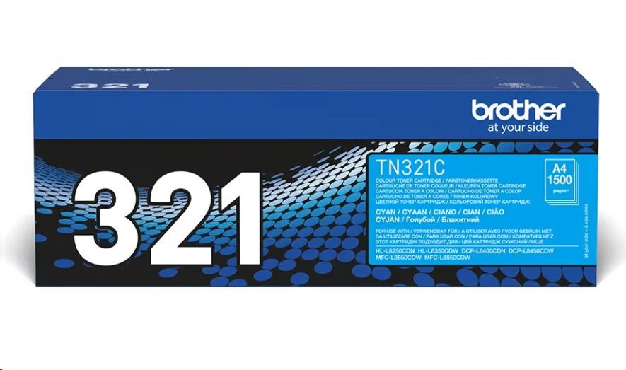 BROTHER Toner TN-321C Laser Supplies -1500stran - pro DCP-L8450CDW